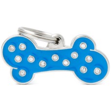 Myfamily Ταυτότητα Chic Κόκαλο Μπλε Small 1.50X3.00cm Myfamily Ταυτότητα Chic Κόκαλο Μπλε Small 1.50X3.00cm