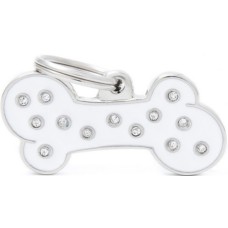 Myfamily Ταυτότητα Chic Κόκαλο Λευκό Large 2.00X4.00cm Myfamily Ταυτότητα Chic Κόκαλο Λευκό Large 2.00X4.00cm