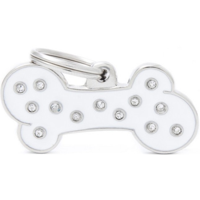 Myfamily Ταυτότητα Chic Κόκαλο Λευκό Large 2.00X4.00cm Myfamily Ταυτότητα Chic Κόκαλο Λευκό Large 2.00X4.00cm