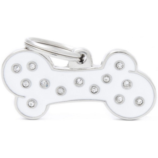 Myfamily Ταυτότητα Chic Κόκαλο Λευκό Small 1.50X3.00cm Myfamily Ταυτότητα Chic Κόκαλο Λευκό Small 1.50X3.00cm