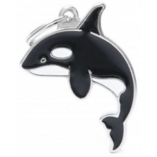 Myfamily Ταυτότητα Zoo Φάλαινα χειροποίητη, κατασκευασμένη από υποαλλεργικά υλικά