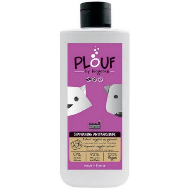 Biogance Plouf σαμπουάν αντιπαρασιτικό με γερανιόλη 400 ml Biogance Plouf σαμπουάν αντιπαρασιτικό με γερανιόλη 400 ml