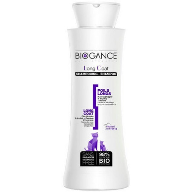 Biogance my cat σαμπουάν για μακρύ υγιές τρίχωμα με Jojoba, Evening Primrose και ινουλίνη Biogance my cat σαμπουάν για μακρύ υγιές τρίχωμα με Jojoba, Evening Primrose και ινουλίνη