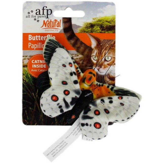 AFP Παιχνίδι για γάτες με πεταλούδα διεγείρει το ένστικτο κυνηγιού & παιχνιδιού 1 τμχ 10.5x7.5x2.0cm
