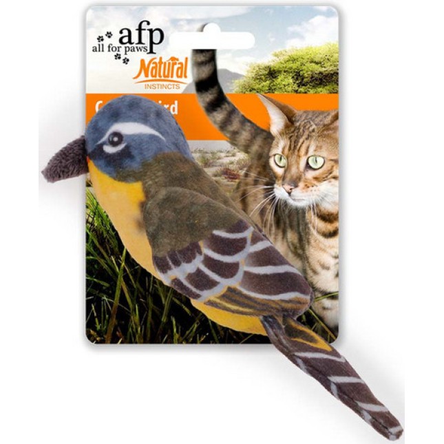 AFP Παιχνίδι Γάτας πτηνό σε διάφορα χρώματα το νέο αγαπημένο παιχνίδι της γάτας 1τμχ 15x5x5cm