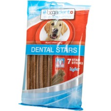 Bogadent dental stars Σνακς που βοηθούν στον μηχανικό καθαρισμό δοντιών σχήμα αστέρι 7 τεμ./180gr.