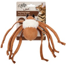 AFP Παιχνίδι Γάτας Lambswool βελούδινη αράχνη με ένα μικρό κουδούνι στο εσωτερικό της 1τμχ
