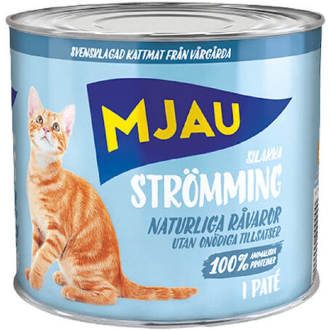 Bozita Mjau grain free με ρέγγα πατέ είναι μια υψηλής ποιότητας υγρή τροφή γάτας 635gr Bozita Mjau grain free με ρέγγα πατέ είναι μια υψηλής ποιότητας υγρή τροφή γάτας 635gr