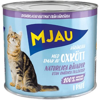 Bozita Mjau grain free με βοδινό πατέ είναι μια υψηλής ποιότητας υγρή τροφή γάτας 635gr Bozita Mjau grain free με βοδινό πατέ είναι μια υψηλής ποιότητας υγρή τροφή γάτας 635gr