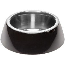 Ferplast μπολ jolie sm μαύρο O 17,1x5,5cm - 0,5L Ferplast μπολ jolie sm μαύρο O 17,1x5,5cm - 0,5L