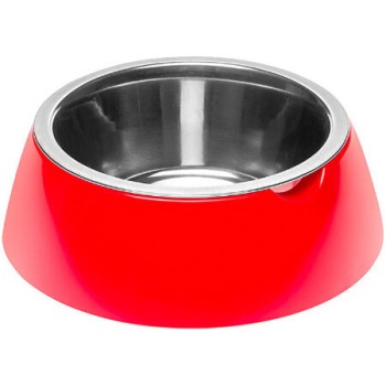 Ferplast μπολ jolie sm κόκκινο O 17,1x5,5cm - 0,5L