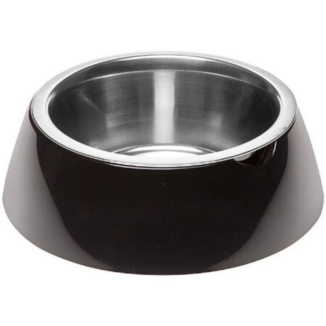 Ferplast μπολ jolie μαύρο l O 23,3x7,5 cm - 1,2L Ferplast μπολ jolie μαύρο l O 23,3x7,5 cm - 1,2L