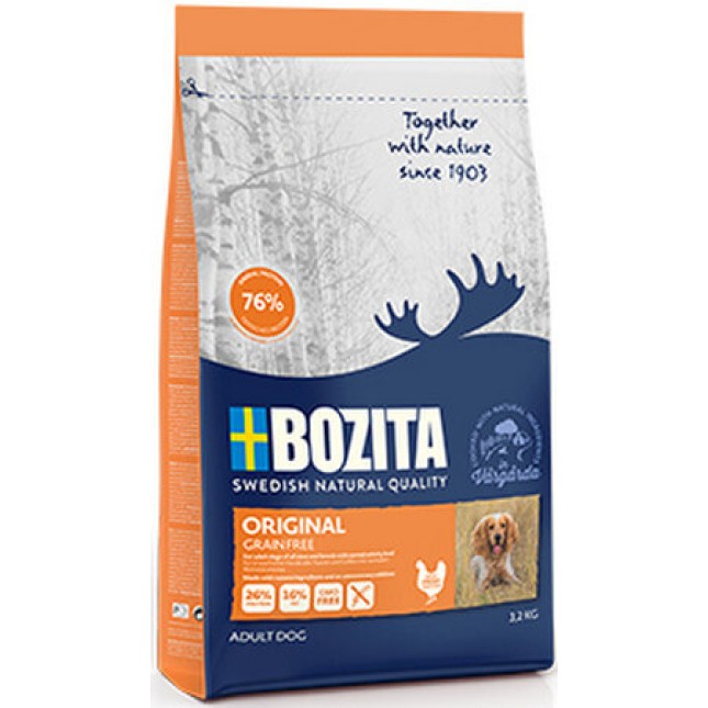 Bozita original χωρίς σιτηρά κοτόπουλο 26/16 3,2kg. Bozita original χωρίς σιτηρά κοτόπουλο 26/16 3,2kg.