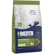 Bozita flavour plus πλήρης τροφή σκύλου με τάρανδο για ενήλικους επιλεκτικούς σκύλους