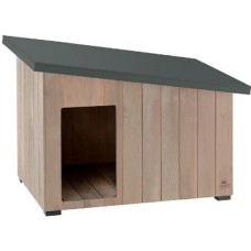 Ferplast ξύλινο σπιτάκι σκύλου Argo 50 γκρι 58,5x42,5x44,5cm Ferplast ξύλινο σπιτάκι σκύλου Argo 50 γκρι 58,5x42,5x44,5cm