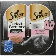 Sheba perfect portions φρέσκο ??γεύμα σολομό χωρίς προβλήματα χωρίς υπολείμματα