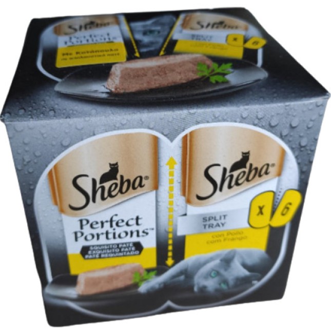 Sheba perfect portions φρέσκο ??γεύμα κοτόπουλο χωρίς προβλήματα χωρίς υπολείμματα Sheba perfect portions φρέσκο ??γεύμα κοτόπουλο χωρίς προβλήματα χωρίς υπολείμματα