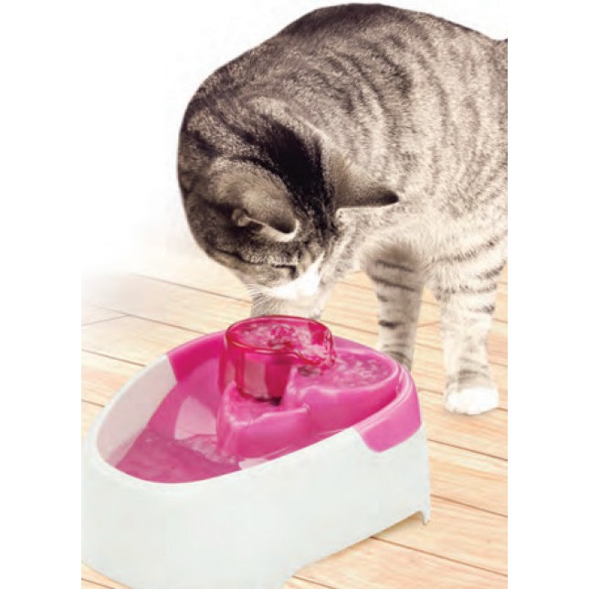 AFP συντριβάνι γάτας εξασφαλίζει φρέσκο, φιλτραρισμένο νερό καθημερινά για τη γάτα σας