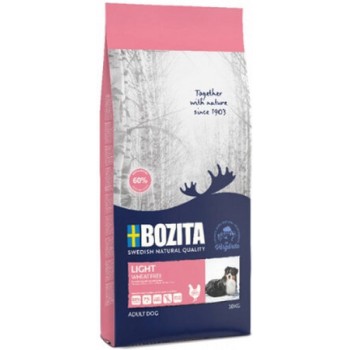 Bozita light πλήρης τροφή με κοτόπουλο χωρίς σιτάρι 19/7 10kg Bozita light πλήρης τροφή με κοτόπουλο χωρίς σιτάρι 19/7 10kg