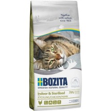 Bozita feline πλήρης τροφή για στειρωμένες ενήλικες γάτες εντός σπιτιού κοτόπουλο