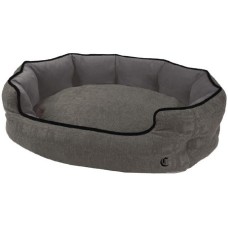 Croci Οβαλ κρεβατάκι Will γκρι ανθρακί 70x50x20cm Croci Οβαλ κρεβατάκι Will γκρι ανθρακί 70x50x20cm