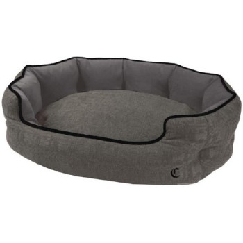 Croci Οβαλ κρεβατάκι Will γκρι ανθρακί 70x50x20cm Croci Οβαλ κρεβατάκι Will γκρι ανθρακί 70x50x20cm