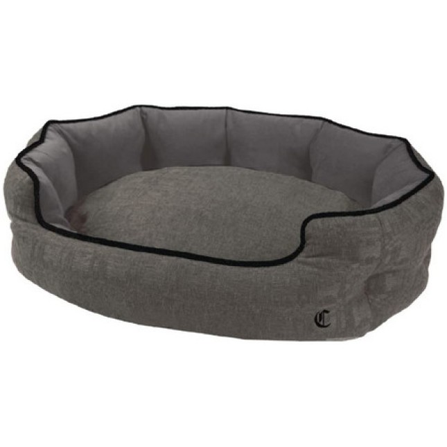 Croci Οβαλ κρεβατάκι Will γκρι ανθρακί 70x50x20cm Croci Οβαλ κρεβατάκι Will γκρι ανθρακί 70x50x20cm