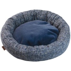 Croci Στρογγυλό κρεβάτι Glam μπλε για σκύλους και γάτες