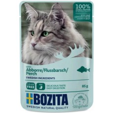Bozita pouch τροφή χωρίς δημητριακά με κομμάτια πέρκας σε ζελέ κατάλληλη για όλες τις γάτες Bozita pouch τροφή χωρίς δημητριακά με κομμάτια πέρκας σε ζελέ κατάλληλη για όλες τις γάτες