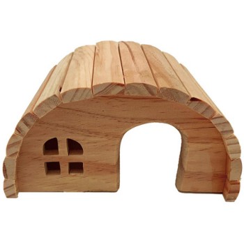 Croci Ξύλο Στρογγυλό Σπίτι με Παράθυρο 19x11x13Cm Croci Ξύλο Στρογγυλό Σπίτι με Παράθυρο 19x11x13Cm