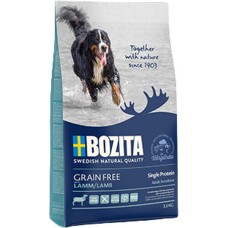Bozita τροφή συντήρησης ενήλικων ευαίσθητων σκύλων με φυσιολογική δραστηριότητα grain free αρνί