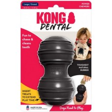 Kong Extreme Dental large από μαύρο καουτσούκ υψηλής αντοχής