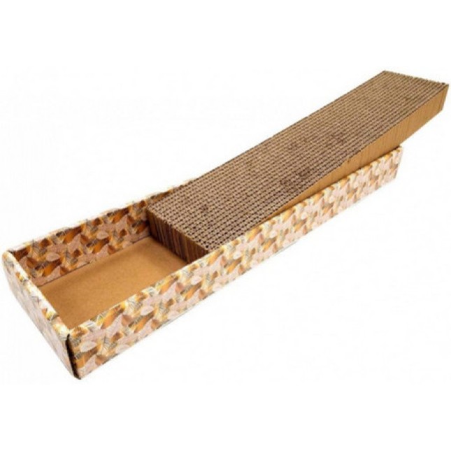 Croci Homedecor ονυχοδρόμιο από χαρτόνι Texture Gold 48x12,5x5cm Croci Homedecor ονυχοδρόμιο από χαρτόνι Texture Gold 48x12,5x5cm