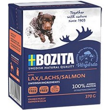 Bozita τροφή σκύλου big σολομός σε ζελέ χωρίς δημητριακά tetra pack  370gr