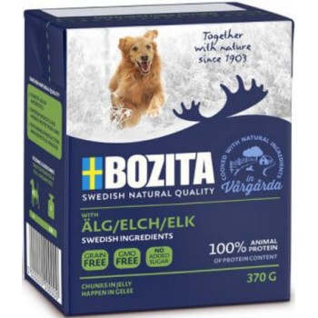 Bozita τροφή σκύλου big με άλκη σε ζελέ χωρίς δημητριακά tetra pack 370gr Bozita τροφή σκύλου big με άλκη σε ζελέ χωρίς δημητριακά tetra pack 370gr