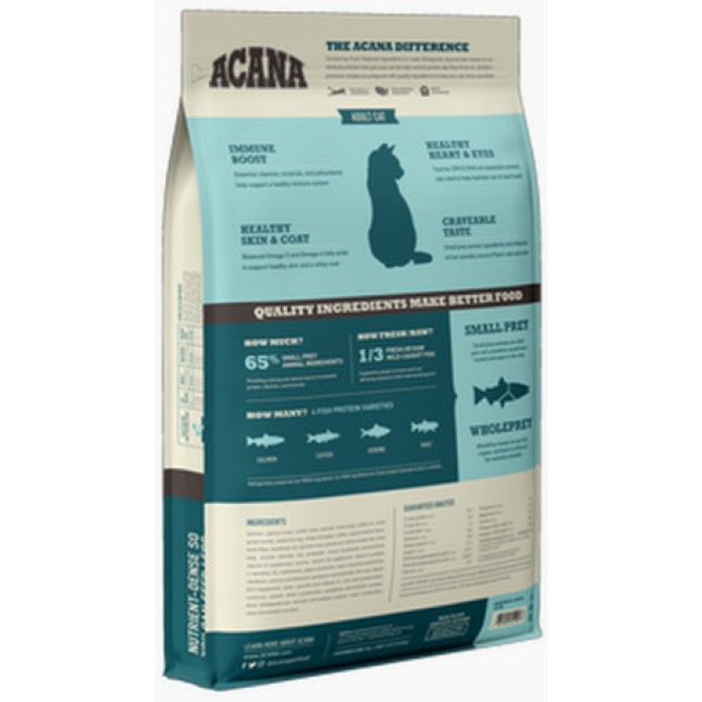 Acana Bountiful Catch με σολομό, ρέγγα, μπακαλιάρο 1,8kg Acana Bountiful Catch με σολομό, ρέγγα, μπακαλιάρο 1,8kg