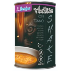 Croci Vibrisse Shake για ηλικιωμένες γάτες με τόνο και βιταμίνη-C 135g Croci Vibrisse Shake για ηλικιωμένες γάτες με τόνο και βιταμίνη-C 135g