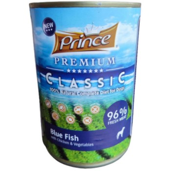 Prince Classic κονσέρβα μπλε ψάρια, με κοτόπουλο και λαχανικά χωρίς δημητριακά Prince Classic κονσέρβα μπλε ψάρια, με κοτόπουλο και λαχανικά χωρίς δημητριακά