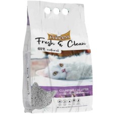 Princess άμμος γάτας Fresh & Clean λεβάντα 10L Princess άμμος γάτας Fresh & Clean λεβάντα 10L
