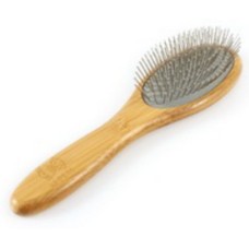 M-pets Bamboo βούρτσα με αντιδιαβρωτικές τρίχες από ανοξείδωτο χάλυβα 6 x 22 cm M-pets Bamboo βούρτσα με αντιδιαβρωτικές τρίχες από ανοξείδωτο χάλυβα 6 x 22 cm