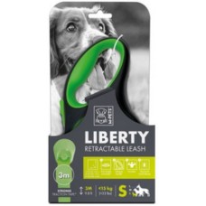 M-pets αυτόματος οδηγός Liberty πράσινο S 9,2x3,9x16,3cm μήκους 3 μέτρων M-pets αυτόματος οδηγός Liberty πράσινο S 9,2x3,9x16,3cm μήκους 3 μέτρων