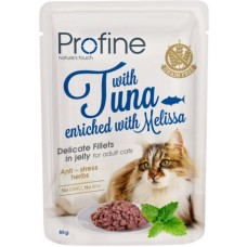 Profine υγρή τροφή για ενήλικες γάτες με τόνο και μελισσόχορτο χωρίς σιτηρά