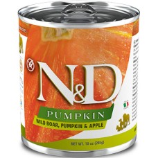 Farmina N&D πλήρης υγρή τροφή για ενήλικους σκύλους με κολοκύθα & αγριογούρουνο & μήλο