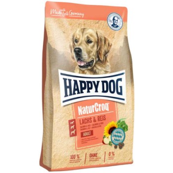 Happy Dog NaturCroq σολομό και ρύζι 4kg Happy Dog NaturCroq σολομό και ρύζι 4kg