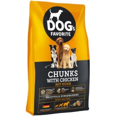 Happy Dog Dogs Favorite Πλήρης τροφή για ενήλικα σκυλιά με κοτόπουλο 15kg