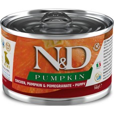 Farmina N&D pumpkin πλήρης υγρή τροφή για κουτάβια και εγκύους ή θηλάζουσες σκύλες με κοτόπουλο