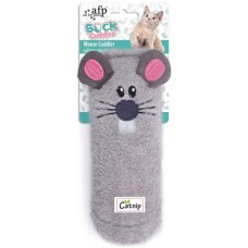 AFP παιχνίδι γάτας χαριτωμένο γκρι ποντικάκι εμποτισμένο με ελκυστικό άρωμα catnip