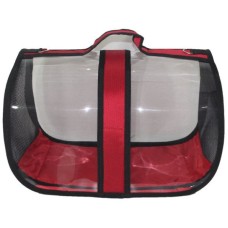 PetQuatro Τσάντα μεταφοράς κόκκινη 43x28x28cm PetQuatro Τσάντα μεταφοράς κόκκινη 43x28x28cm