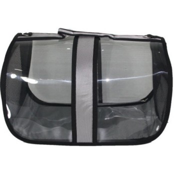 PetQuatro Τσάντα μεταφοράς μαύρη 43x28x28cm PetQuatro Τσάντα μεταφοράς μαύρη 43x28x28cm