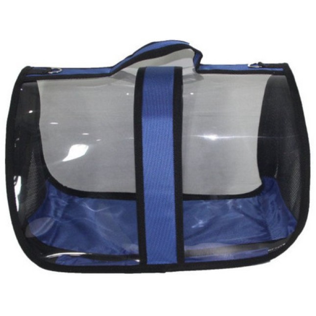 PetQuatro Τσάντα μεταφοράς μπλε 43x28x28cm PetQuatro Τσάντα μεταφοράς μπλε 43x28x28cm